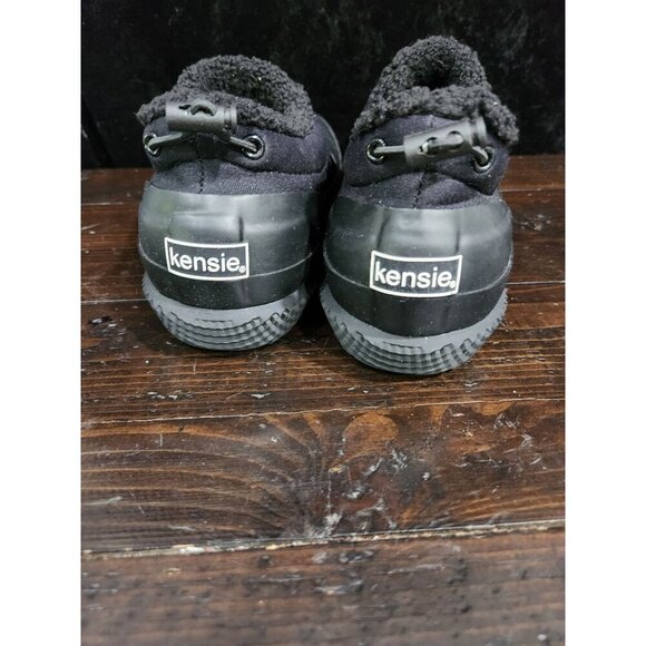 NEW Kensie Carmella Waterproof Black Rain Bootie/8M - Picture 6 of 9